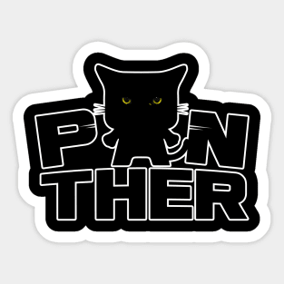 black panther Sticker